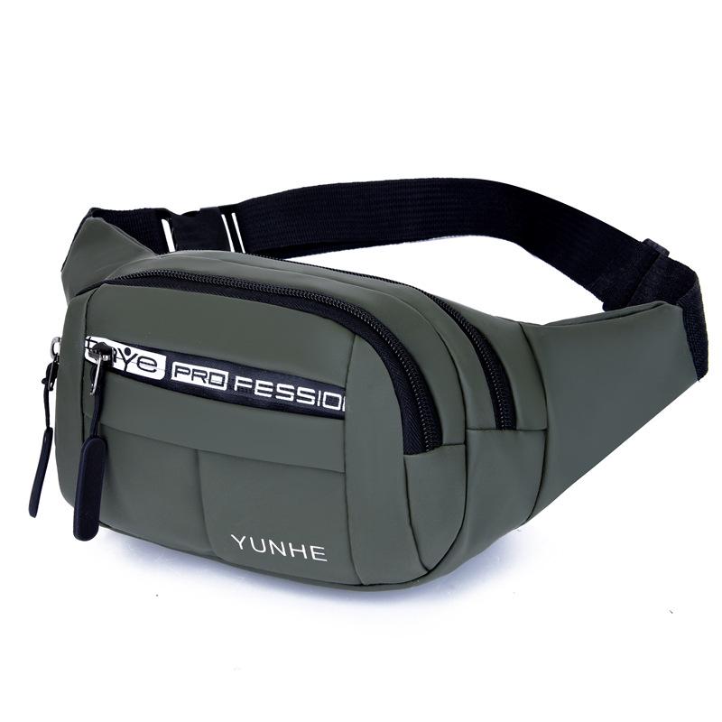 

Unisex Waterproof Waist & Chest Bag with Phone Holder - High-End Feel зелёный