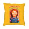 Bride Of Chucky Cushion Cover xcm Polyester Killer Doll Chucky Throw Pillow Case for Sofa Car Pillowcase Bedroom Decoration