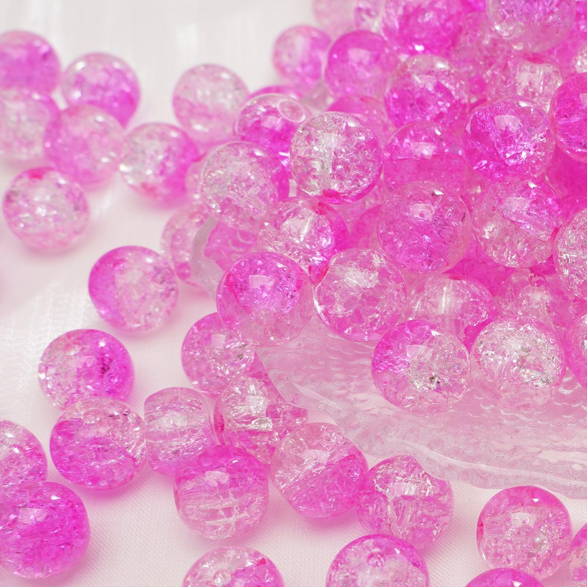 

Стекло Дуплекс Взрыв Кристалл Кракле Бусины Ручной Работы Бисероплетение Материалы Браслет Ожерелье Глазурь Бусины Рассыпчатые Сломанные Бусины Бусины для Изготовления Ювелирных Изделий 8mm About 200 pieces