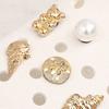 Set da 6 Pezzi Charms per Scarpe Color Oro, Charms Estivi Gelato, Charms per Scarpe Stella Marina Conchiglia per Zoccoli Donna Ragazze Decorazione Calzature da Spiaggia
