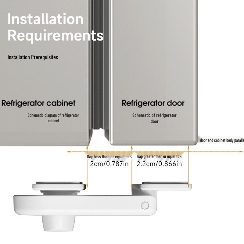 Multifunctional Child Safety Lock for Refrigerator and Oven