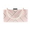 2026 New Brand Designer Retro Full Pearl Pattern Clutch Box Bag Wedding Bridal Square Handbag Fashion Party Dress Crossbody Bag