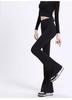 Sharkskin Women's Micro-Flare Pants: High-Waisted, Slimming, Tummy-Control, Butt-Lifting Yoga Base Layer, Ideal for Spring/Autumn.