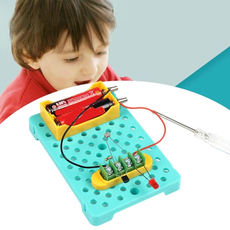 DIY Basic Circuit Electricity Learning Kits Science Experiment Kits Electrical Circuit Experiment Kits STEM Toy