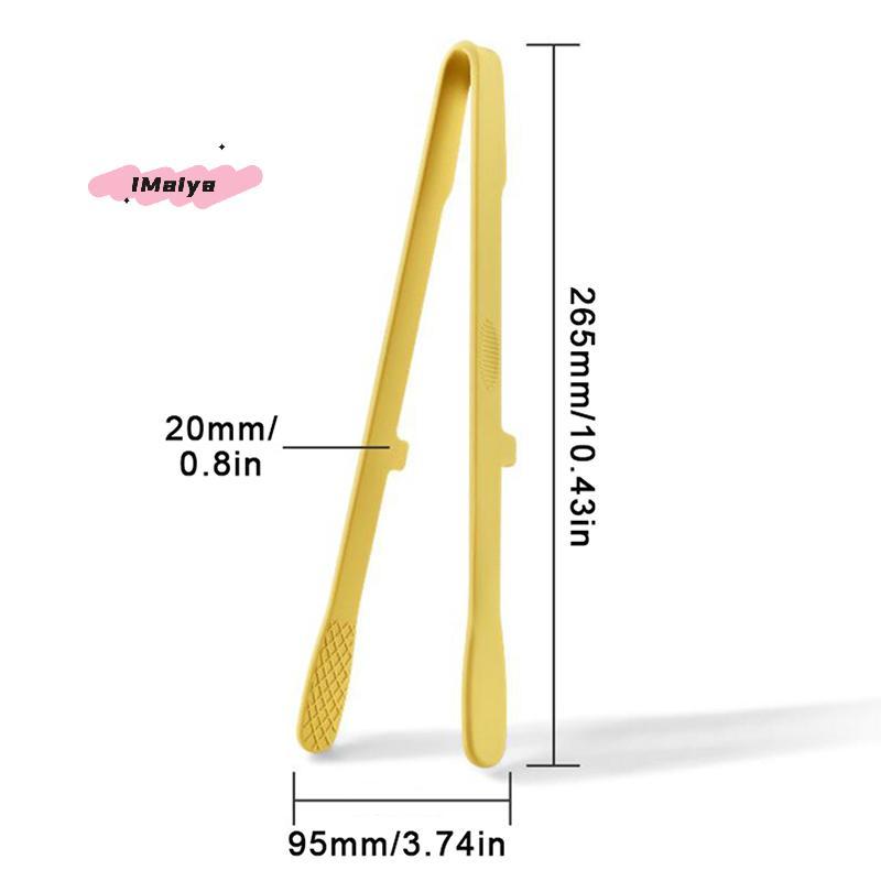 M-Silicone Food Toast Tongs Trivet Tongs For Kitchen Tongs Non-slip Cooking Clip Clamp BBQ Salad Tools Grill Kitchen Accessories