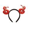 Korean Style Plush Snake Headband Headwear New Year Hair Hoop Creative Plush Snake Hairband  Party