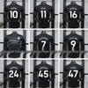 Camisa Man City Fora de Casa Manga Longa 25/26 - Rodri, Haaland, Grealish Impressão de Número do Kit
