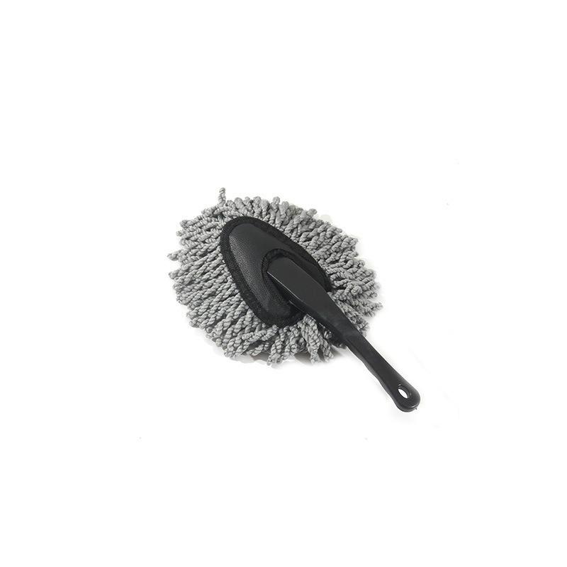Retractable Fiber Car Wash Brush - Chenille Wax Mop for Dusting and Wiping