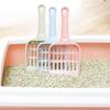 Colher para areia de gatos e animais de estimação, suprimentos para banheiro de gatos, animais de estimação, pá de areia para animais de estimação, ferramenta de limpeza para animais de estimação