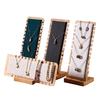 Bamboo Jewelry Display Rack Multiple Necklace Pendant Rack Necklace Storage Display Hanging Jewelry Storage Props