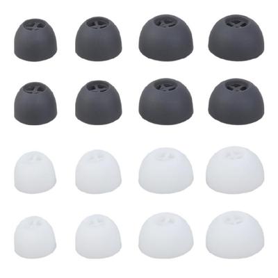 Earbuds Ear Tip 4Pairs Soft Silicone Case for 3 in-Ear Headphone Earphone Sleeve