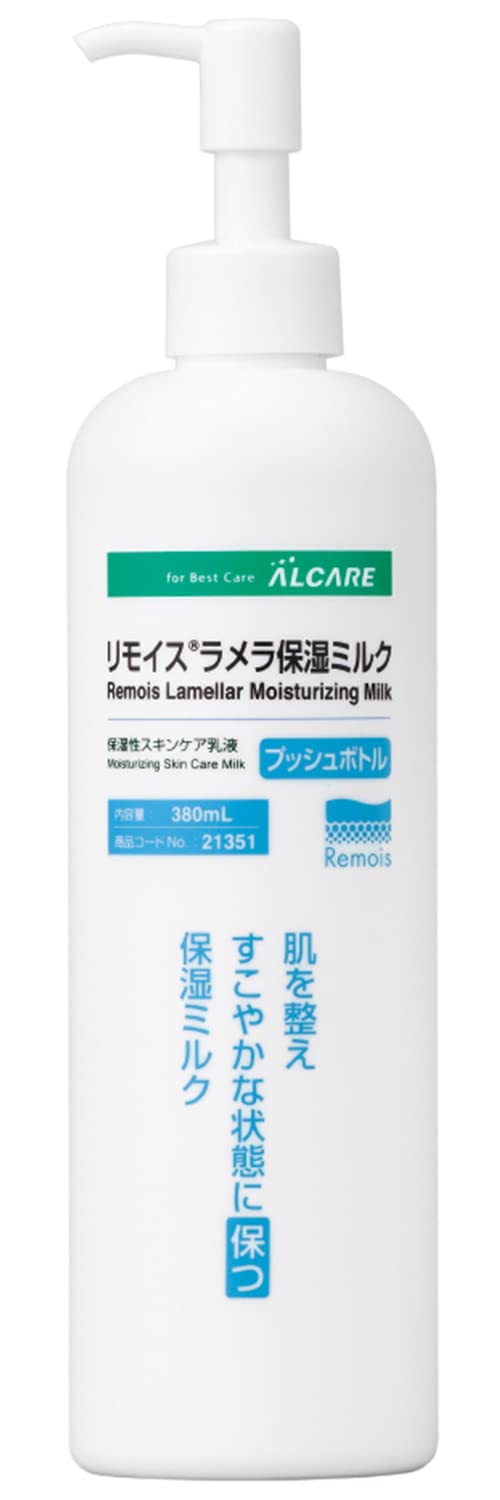 Moisturizing structure moisturizes even the stratum Gentle on the whole body for Alcare Lamellar Moisturizing Milk 21351 Remois White 380ml [Alcare] белый