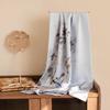 Mulberry Silk Snowflake Scarf: Gift Boxed Qipao Shawl
