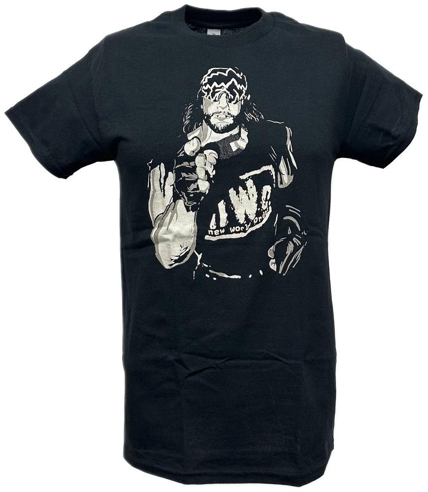 Macho Unisex Randy Savage nWo Madness Unisexs Black Tshirt M
