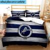 Millwall Fc Crest Design 3PCS Print Bedding Set, Includes A Duvet Cover and Two Pillowcases for Bedroom, Dormitory, Suitable for All Seasons