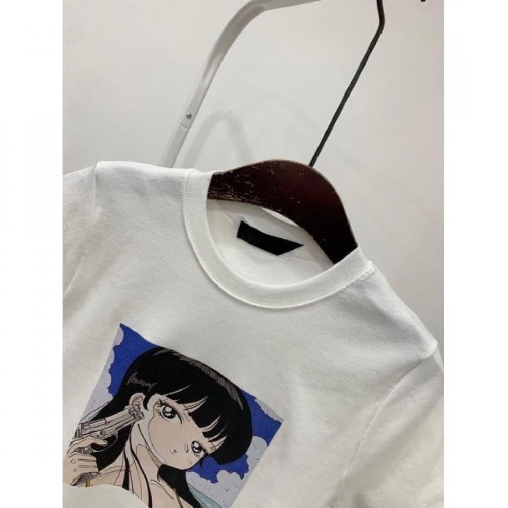 C S In The Room Bao prInTIng Crop ShorT Sleeve T ShirT 2Color