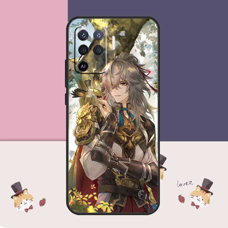 Jing Yuan Honkai Star Rail Case For Oppo A76 A96 A16 A60 A98 A58 A78 A18 A38 A80 A40 A77 A57 A17 A74 A54 A94 A15 A5 Pro