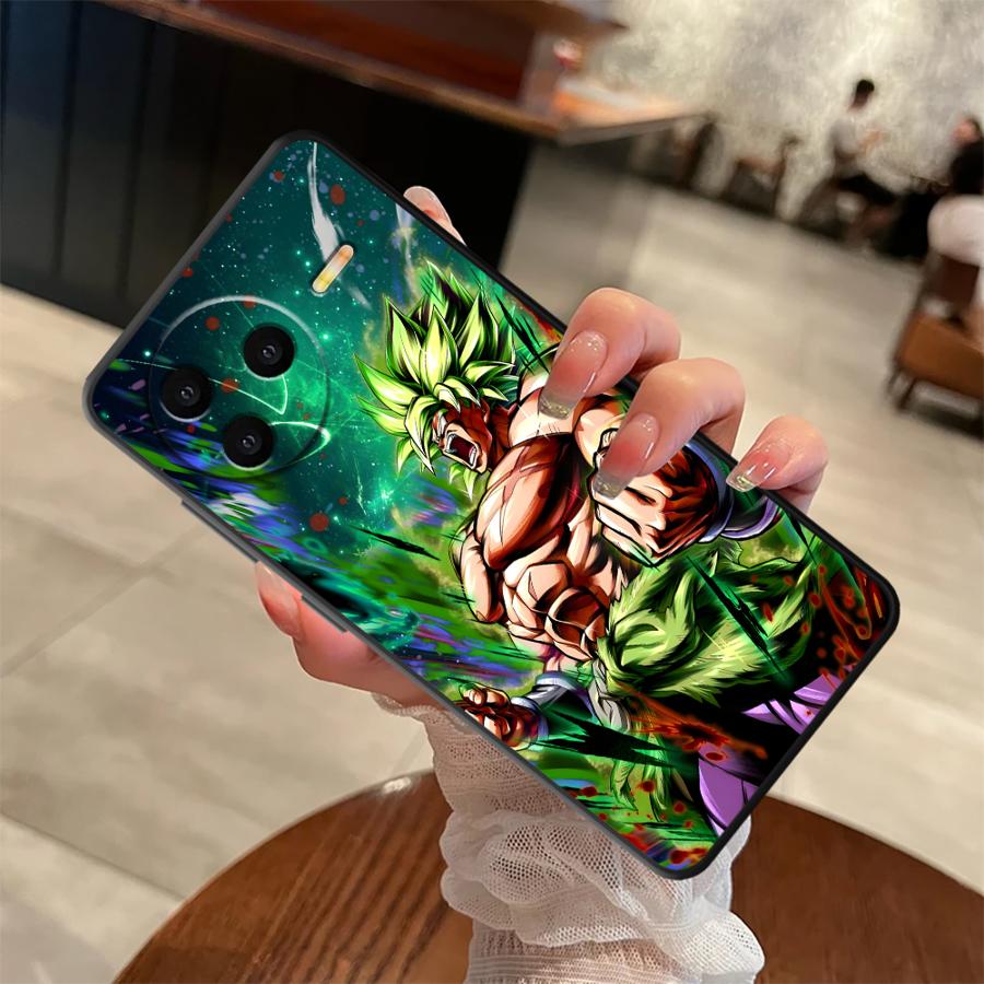 Black Soft Phone Cover Case for Xiaomi Redmi A4 14C K40 K80 Pro 9 A5 12C 10 A1 A2 Plus A3 13C Dragon Ball Cartoon Goku