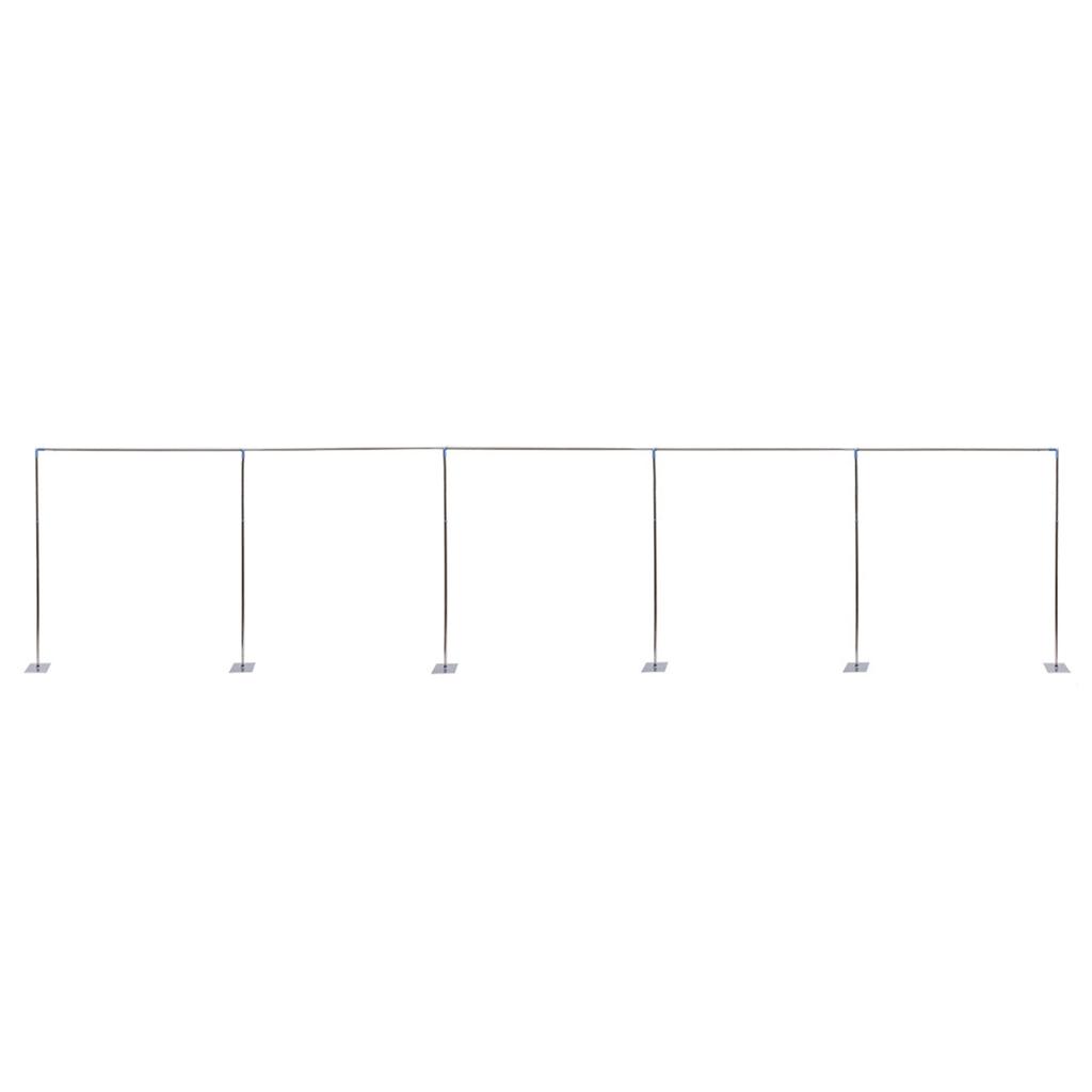 10'x50' Backdrop Stand Pipe Kit,Background Support System Curtain Frame HOT for Decorating your Parties, Receptions, Bridal Show