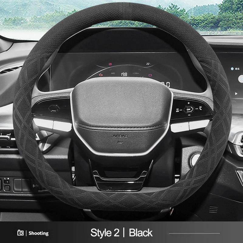 Car Steering Wheel Cover Wrap for Changan Chana CS35 PLUS 2018 - 2026 2026 D Type Steering-Wheel
