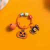 Creative Cartoon Metal Spider Pendant Halloween Diy Funny Pumpkin Doll Keychain Bag Pendant Small Gift