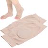 1Pair Both Sides Protective Pads Silicone Ankle Heel Foot Protection Sleeve Skin Color