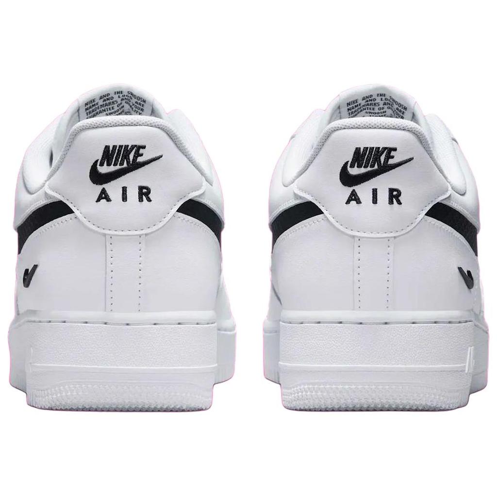 Nike Air Force 1Nylon Swoosh - Black White Men Sneakers IH4452-100