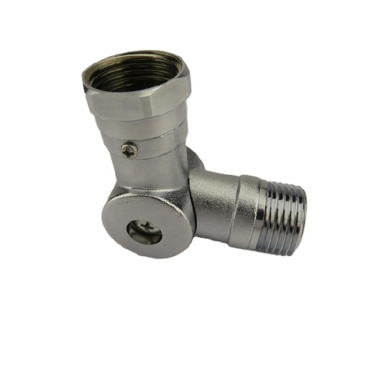 Raccordo Girevole per Tubo da Giardino 180 360 Gradi Regolabile Connettore Girevole in Ottone per Giardinaggio Campeggio Irrigazione