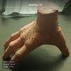 Set Uniformă Școlară Cosplay Wednesday Addams 5 Piese, Costum Întunecat Mână din Silicon XS