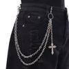 Accessories, Vintage Multilayer Cross Pendant Waist Chain, Pants Metal Accessories Sweet Cool Babes