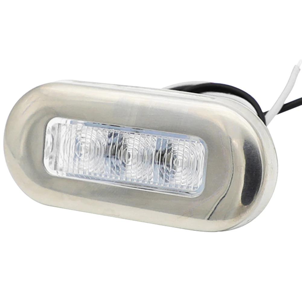 

Яхтенная палубная лампа водонепроницаемая морская лодка транцевый светодиодный кормовой фонарь 3 светодиода светодиодный задний фонарь лодочный индикатор лампа лодка яхта аксессуар белый