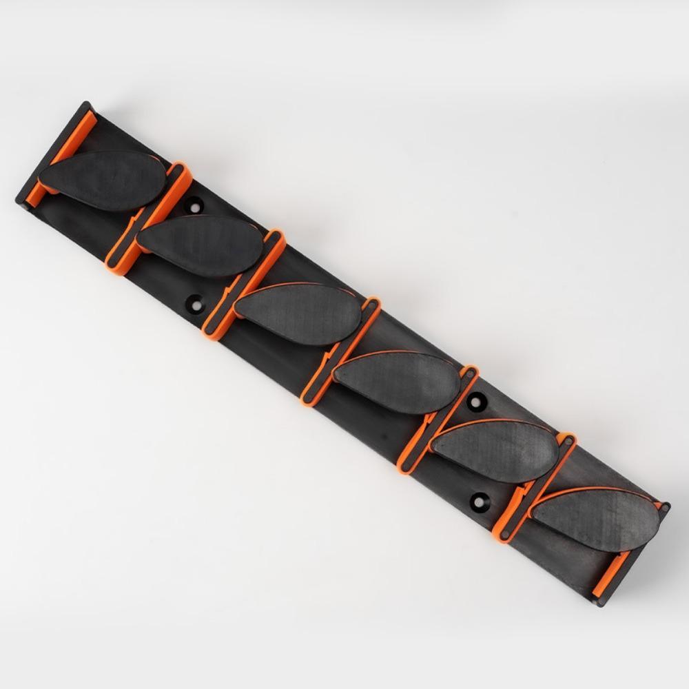 

Easy Install Fishing Rod Storage Rack Adjustable Fishing Pole Carrier Outdoor Sports помаранчевий