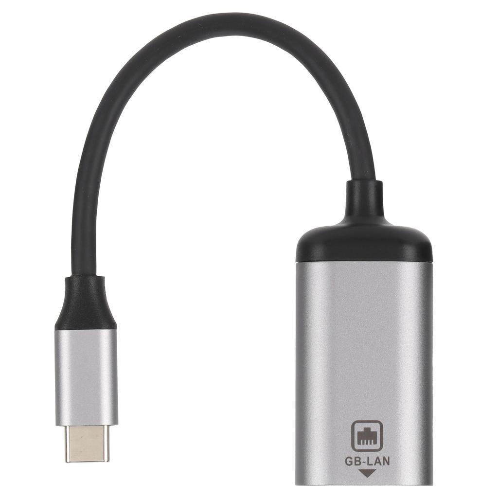 JORINDO Ethernet Adaptörü Sürücüsüz Kolay Kullanım TypeC Arayüzlü USBC Ethernet Adaptörü Telefonlar Bilgisayarlar Tabletler İçin(USB C