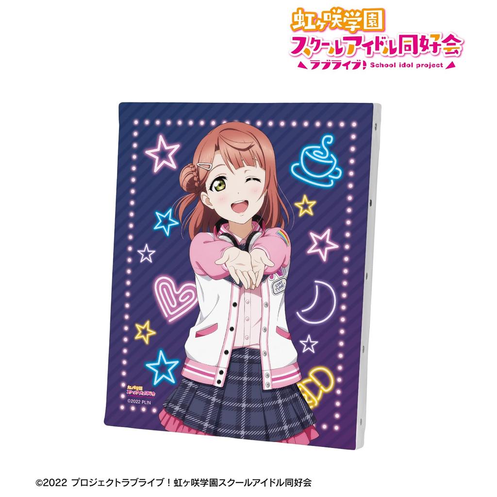Love Live! Nijigasaki High School Idol Club Original Illustration of Ayumu Uehara Miracle STAY TUNE! Canvas Board