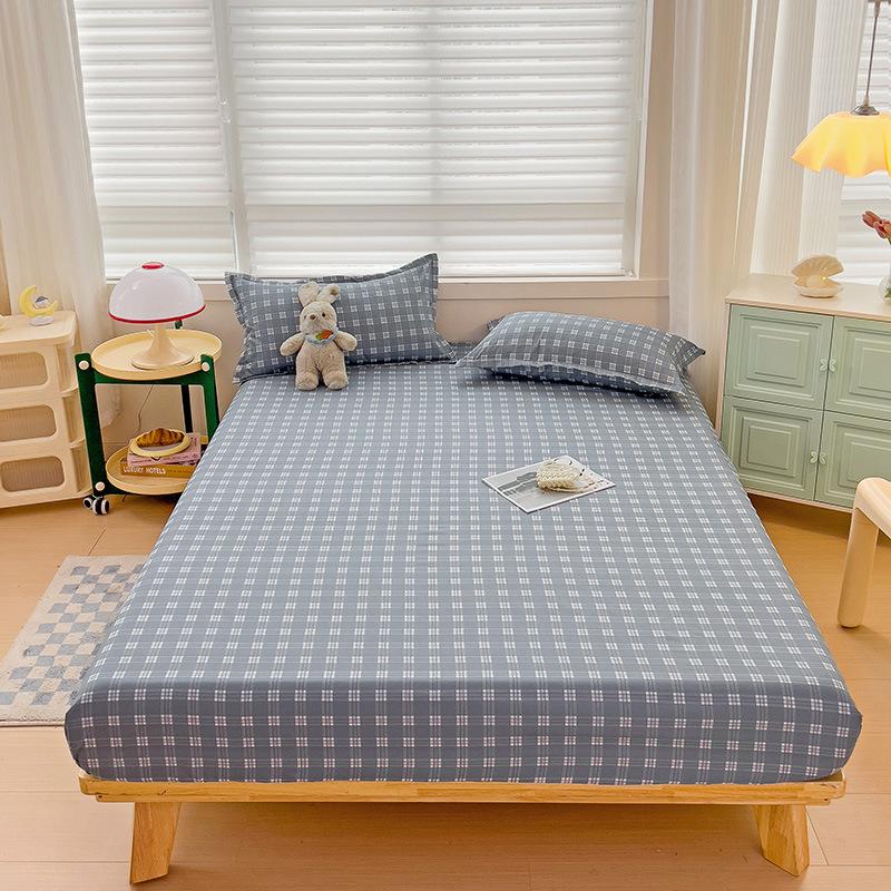 Βαμβακερό μαλακό σεντόνι Κάλυμμα στρώματος Παχύ καπιτονέ Καλύμμα κρεβατιού ελαστικά σεντόνια Εφαρμοσμένο σεντόνι Επάνω μέρος στρώματος Αντιολισθητικό σεντόνι Κάλυμμα σκόνης