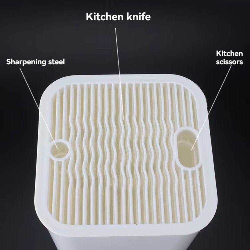 Detachable Cutter Storage Stand Inserted Design Cutter Block Kitchen Utensil Organizer  Chef Tools
