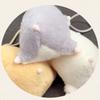Stuffed Animals Hamster Plush Toy Bag Pendant Stuffed Hamster Hamster Plush Keychain  Kids Toy