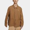 Nike Solid Color Large Pocket Polo Jacket Men Jackets Malt-Brown DQ5185-270