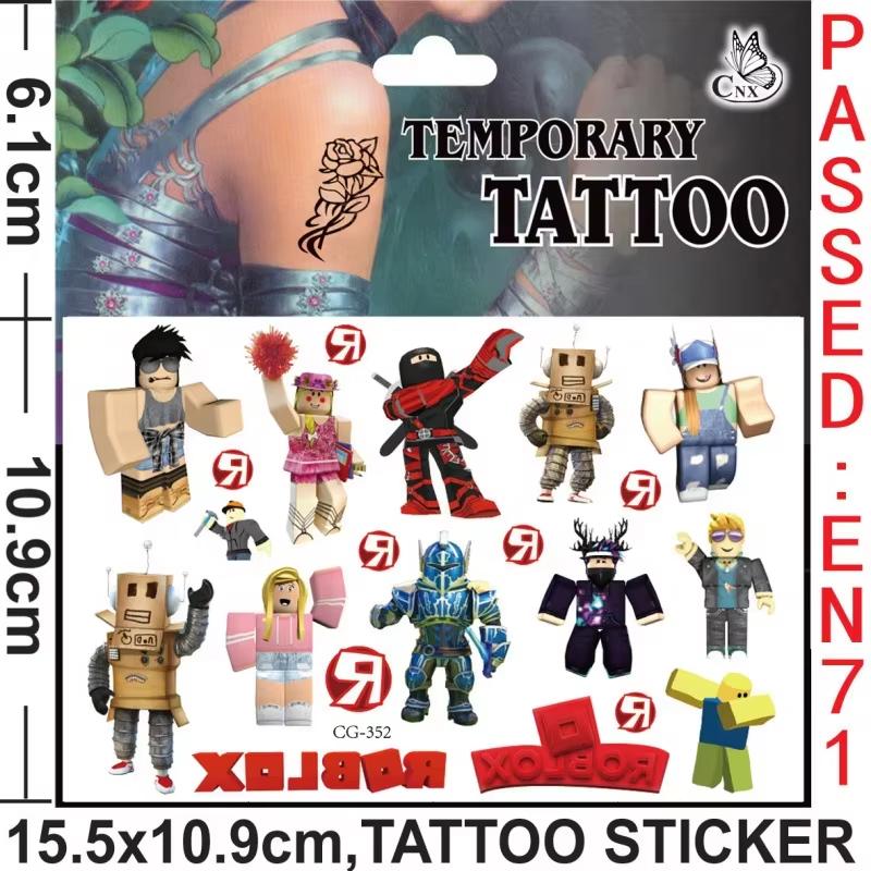 Roblox Theme Children's Birthday Party Favors Gift Bags Slap Bracelets  Wristbands Balloons Stickers Tattoo Stickers Decorations