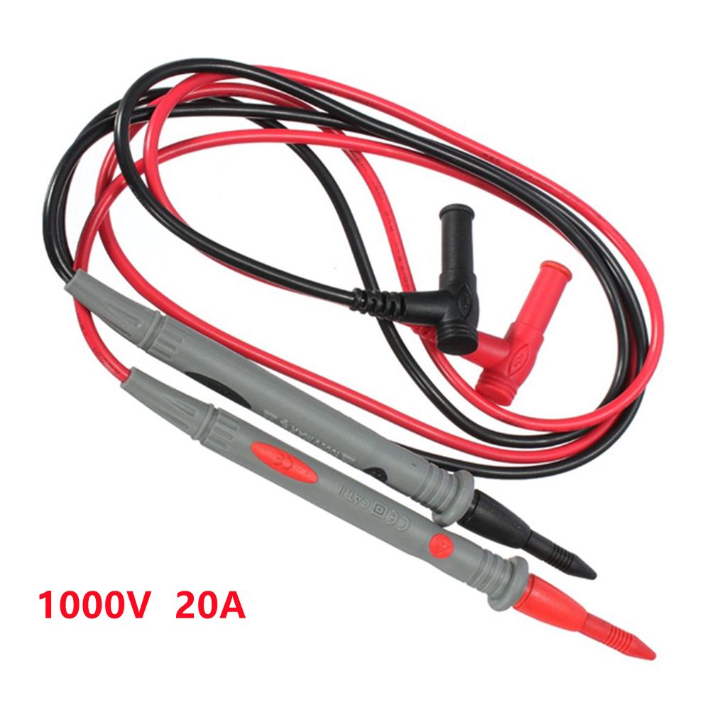Multimeter Test Leads Universal Probe Test Leads Pin AC DC 1000V 20A 10A CAT III Measuring Probes Pen for Multi-Meter Tester