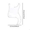 Guitar Pickguard Bass Pick Guard Easy Installation Spare Part Fashion Maintenance Scratch Plate