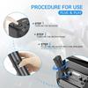 Karaoke Dual Handheld Dynamic Microphone with Rechargeable Receiver for Wedding Party Speech Church Club Wireless Microphone