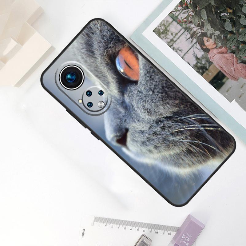British Shorthair Cat For Honor Magic 8 Pro 6 7 Lite Case For Honor 200 400 50 70 90 X8c X8b X9a X9b X9c X9d Win RT