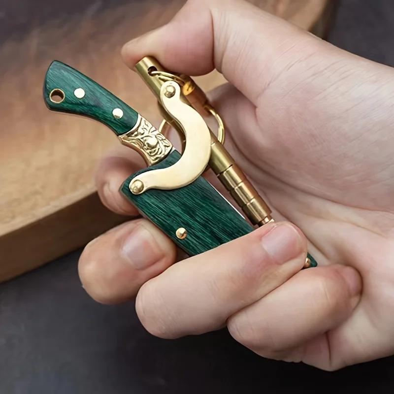 Professional Outdoor Knife - High Carbon Stainless Steel, Compact Survival Tool with Sharpening Stone, Hiking Must-Have