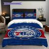 Philadelphia Ers National Emblem Bedding(1 * Duvet Cover + 2 * Pillowcase, Without core)Bedding Set Duvet Cover and Pillowcase