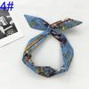 Women Headband Turban Baby Head Wrap Band Girl Hairbands Vintage Floral Print Cotton Fabric Hair Band