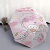1pc Happy Valentine's Day My Melody Automatic Folding Umbrella - Cute for Fans, Travelers, Everyday Use, and Gifts!Q004