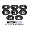 For Volkswagen VW Car Logo Door Shock Pad Silicone Anti-Collision Sticker Cover Golf Jetta Passat Mk4 Mk5 Mk6 CC B5 B6 B7 Golf 4 Zj7