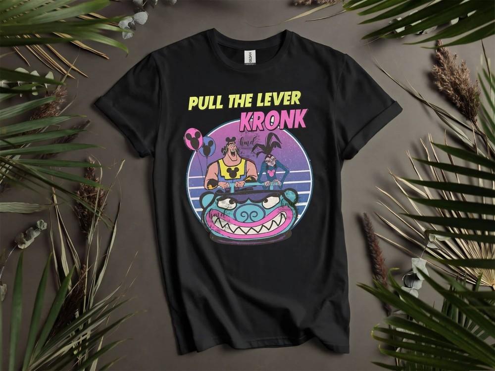 

Retro 90s Yzma And Kronk Pull The T-shirt T shirt Men Women Unisex Tshirt K648 4XL