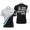 Lässiges Golf-Grafik-Polohemd Sommer-Mode Kurzarm Benutzerdefinierter Name Teamname 3D-bedruckte Polo-T-Shirts Lockere Sport-T-Shirts Oberteile